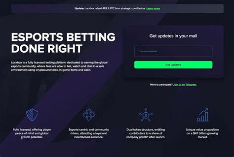 Luckbox (LCK)'s STO/ICO details .